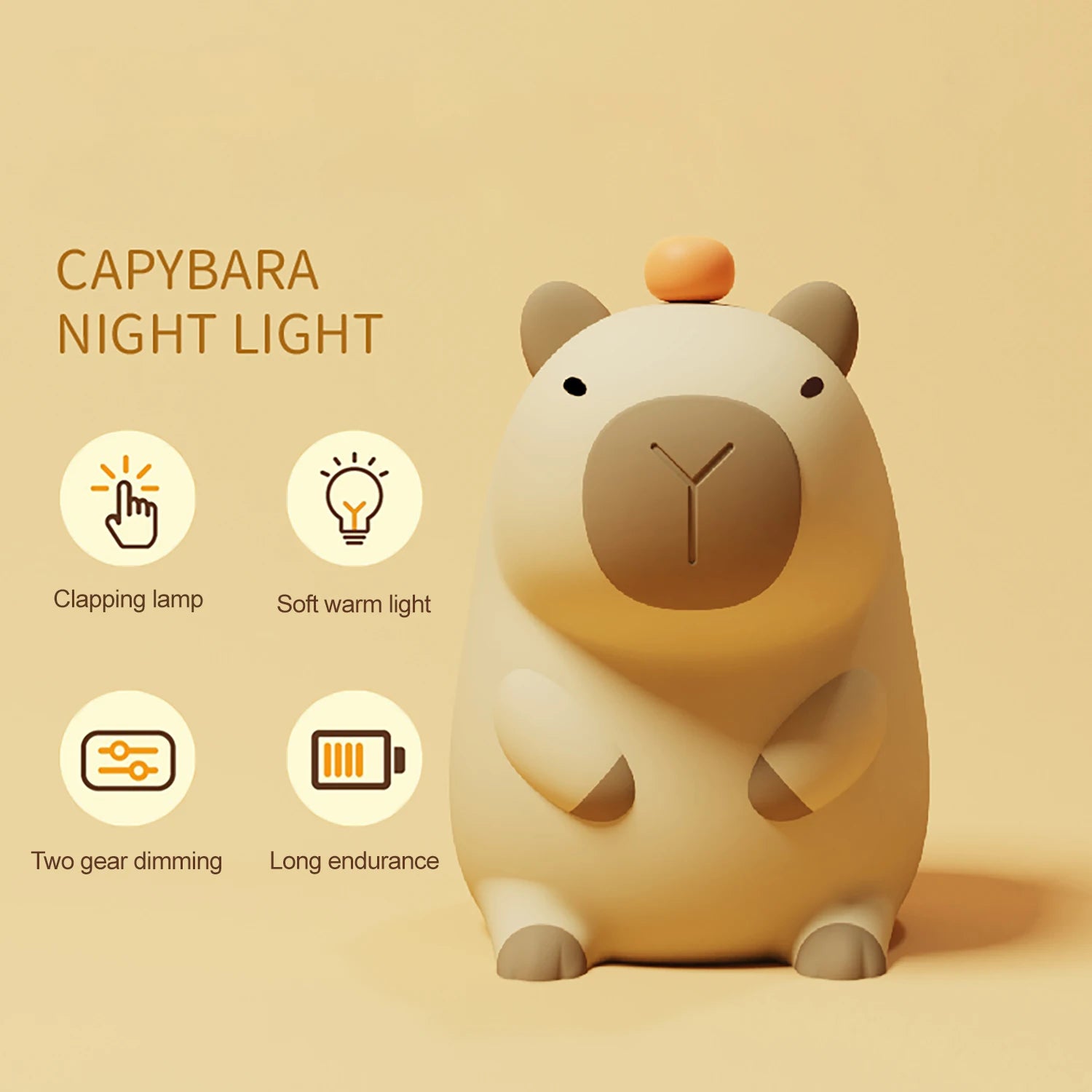 ChicFity™ / Capybara Night Light